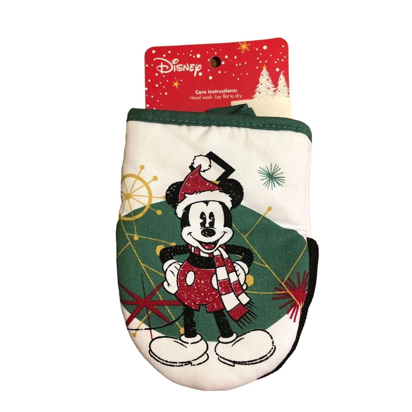Mickey Mouse Christmas Oven Mitt Set of 2