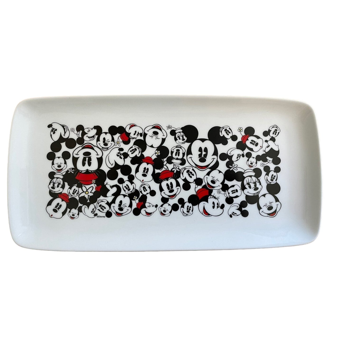 Disney Mickey and Minnie Serving Plate