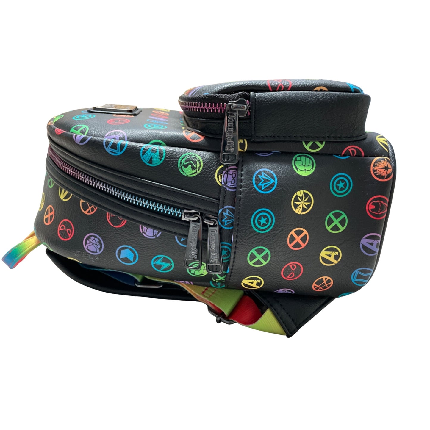 Disney Loungefly Marvel Pride Collection Backpack