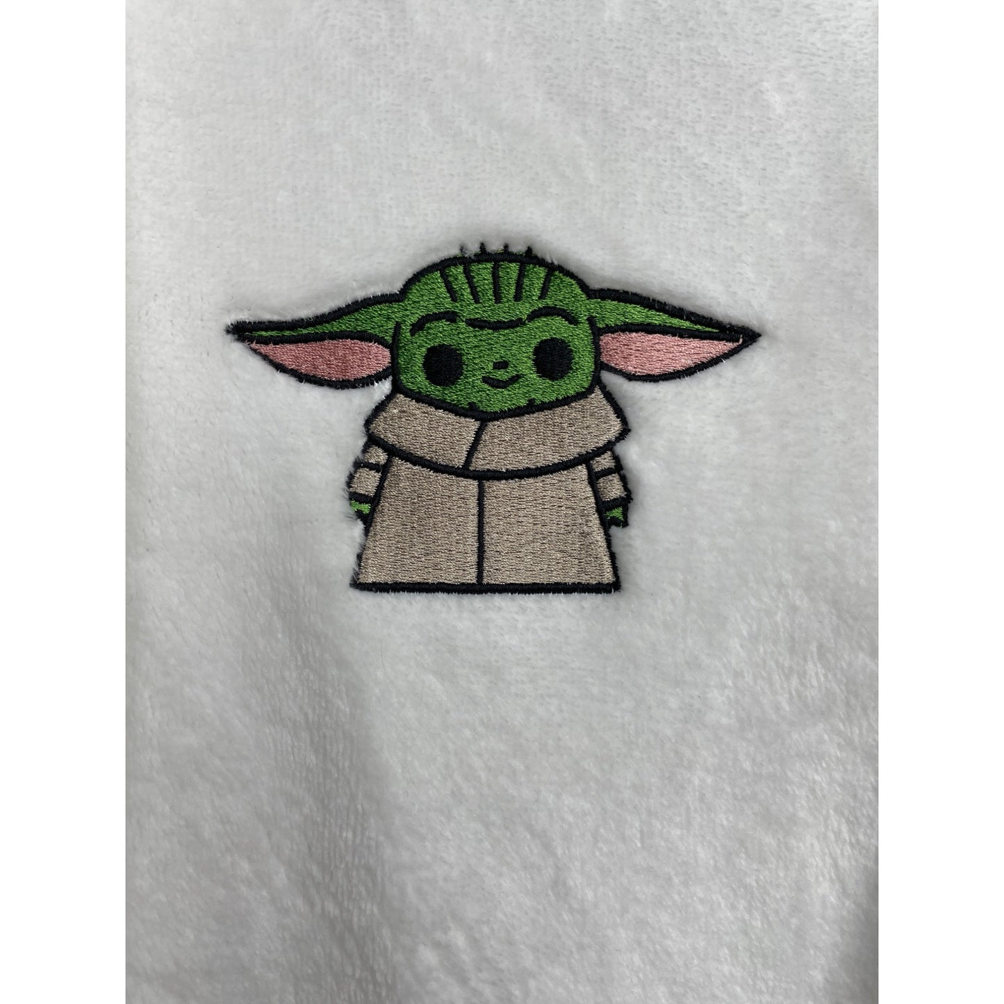 Star Wars Gogru Cropped Pull over Hooded Sweatshirt Women’s Medium