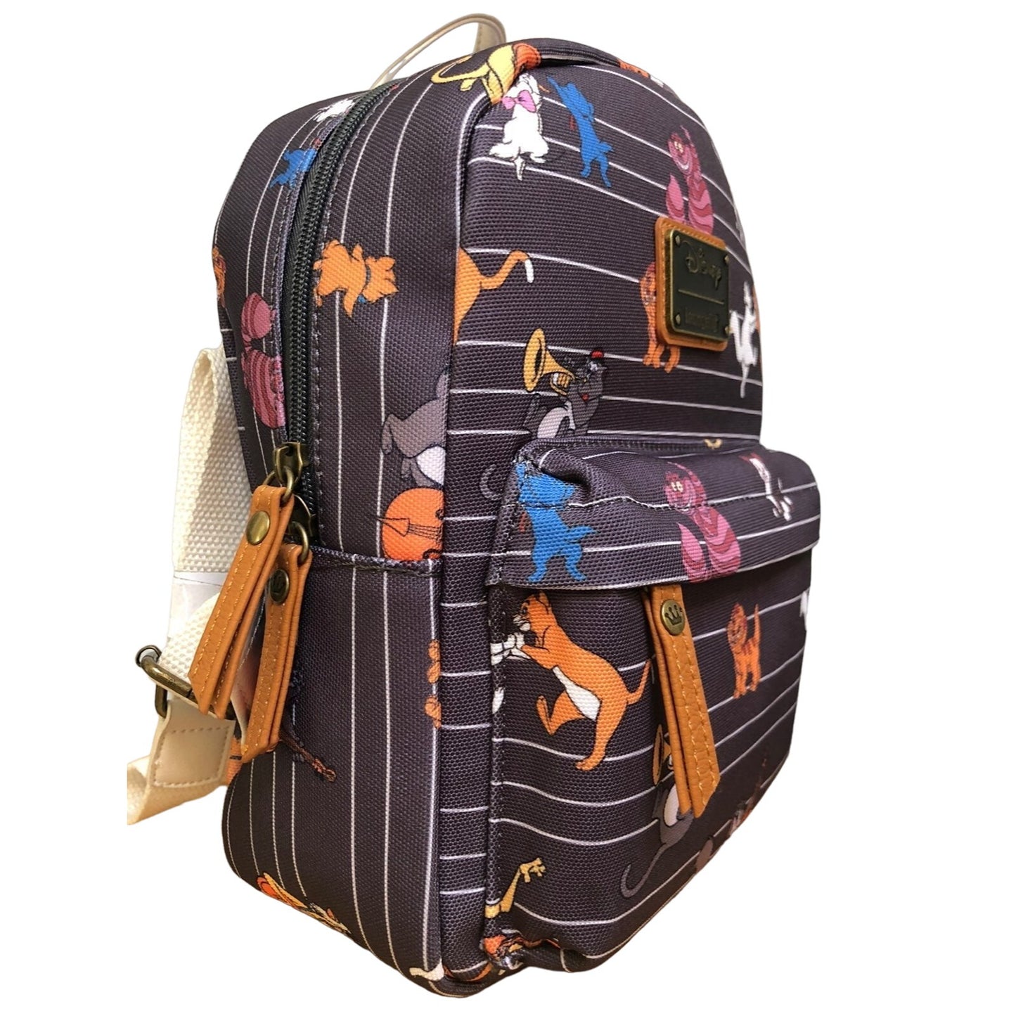 Disney Loungefly Cats Backpack and Cardholder