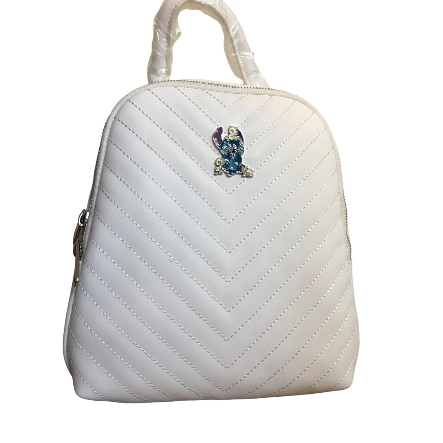 Disney Loungefly Stitch and Ducks Quilted Backpack