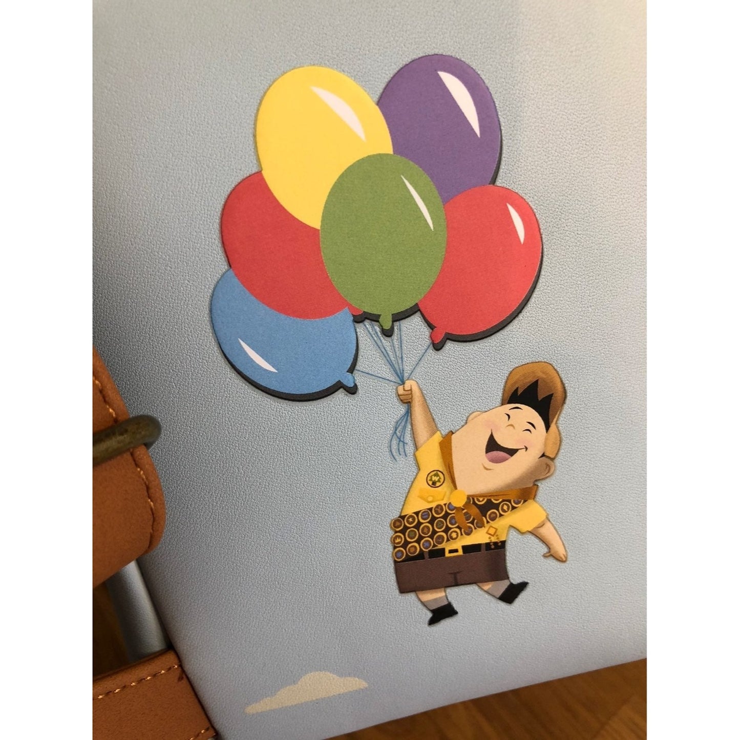 Disney Loungefly Pixar Up Balloon Flap Backpack Crossbody