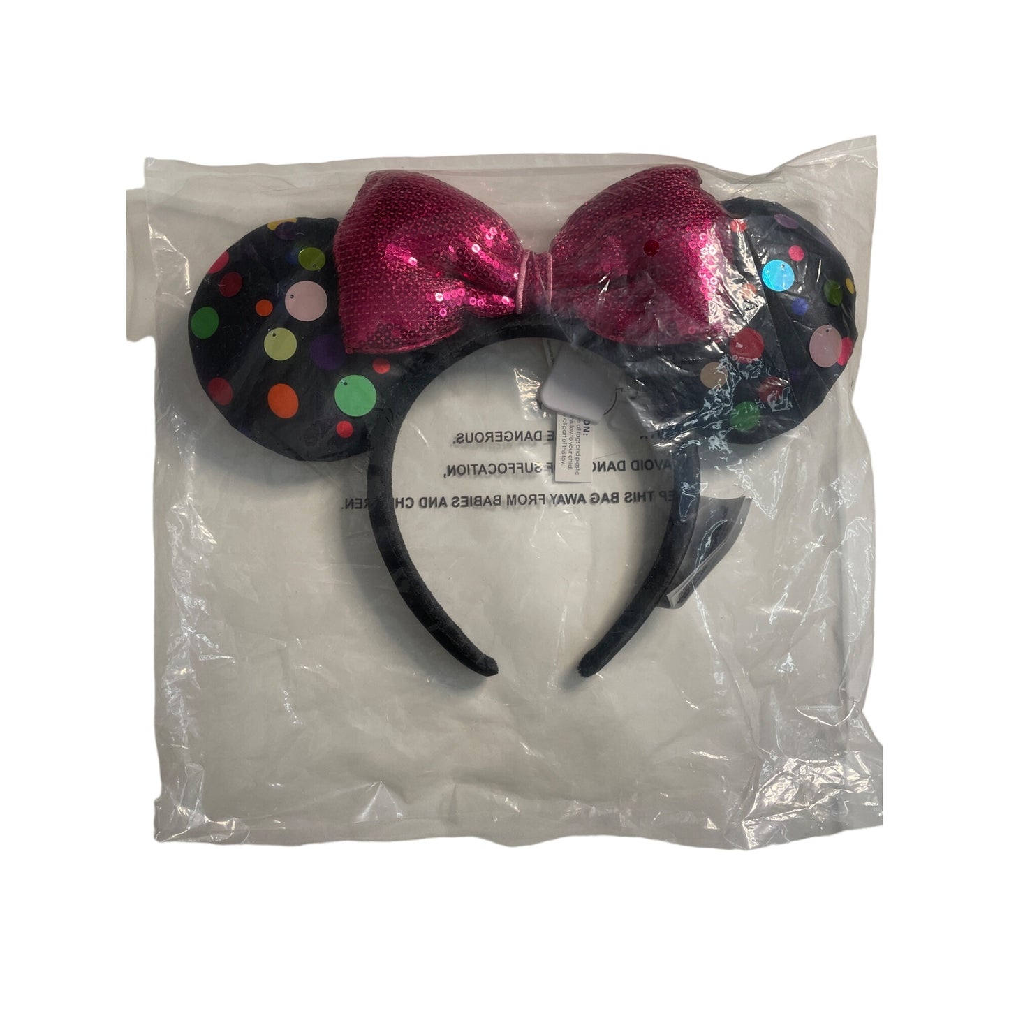 Disney Parks Minnie Mouse Colorful Poka Dot Ears