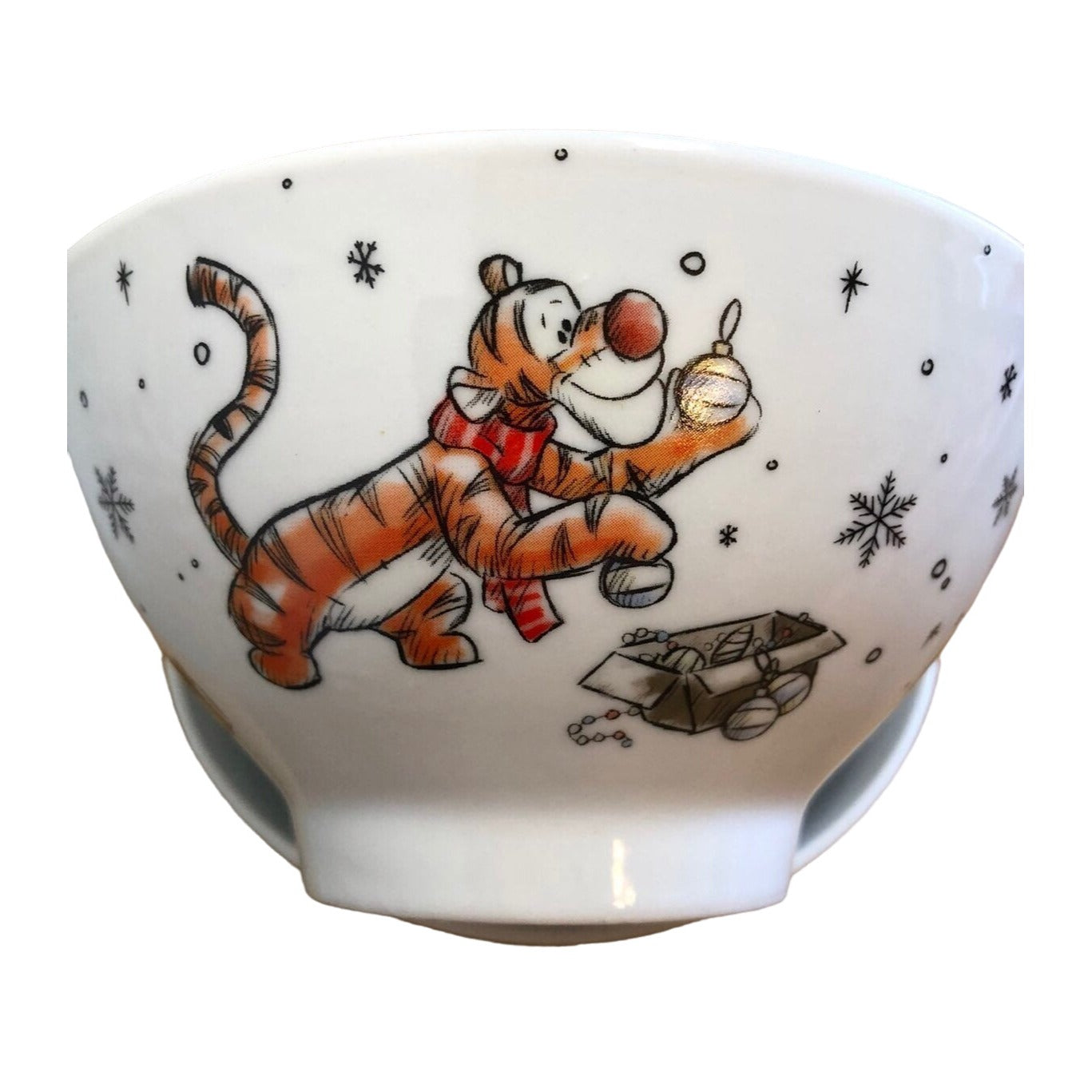 Disney Winnie the Pooh Christmas Bowls Set of 2
