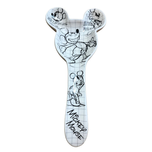 Mickey Mouse Sketch Spoon Rest