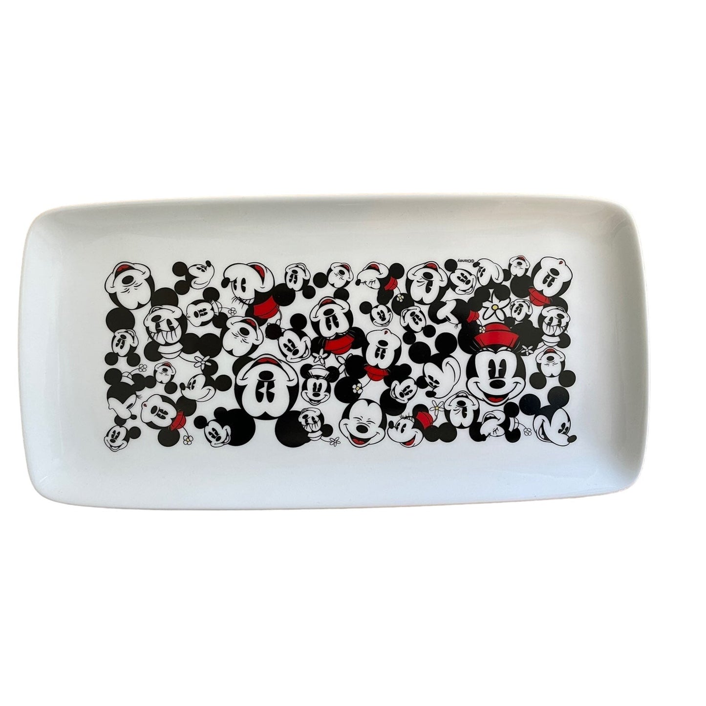 Disney Mickey and Minnie Serving Plate