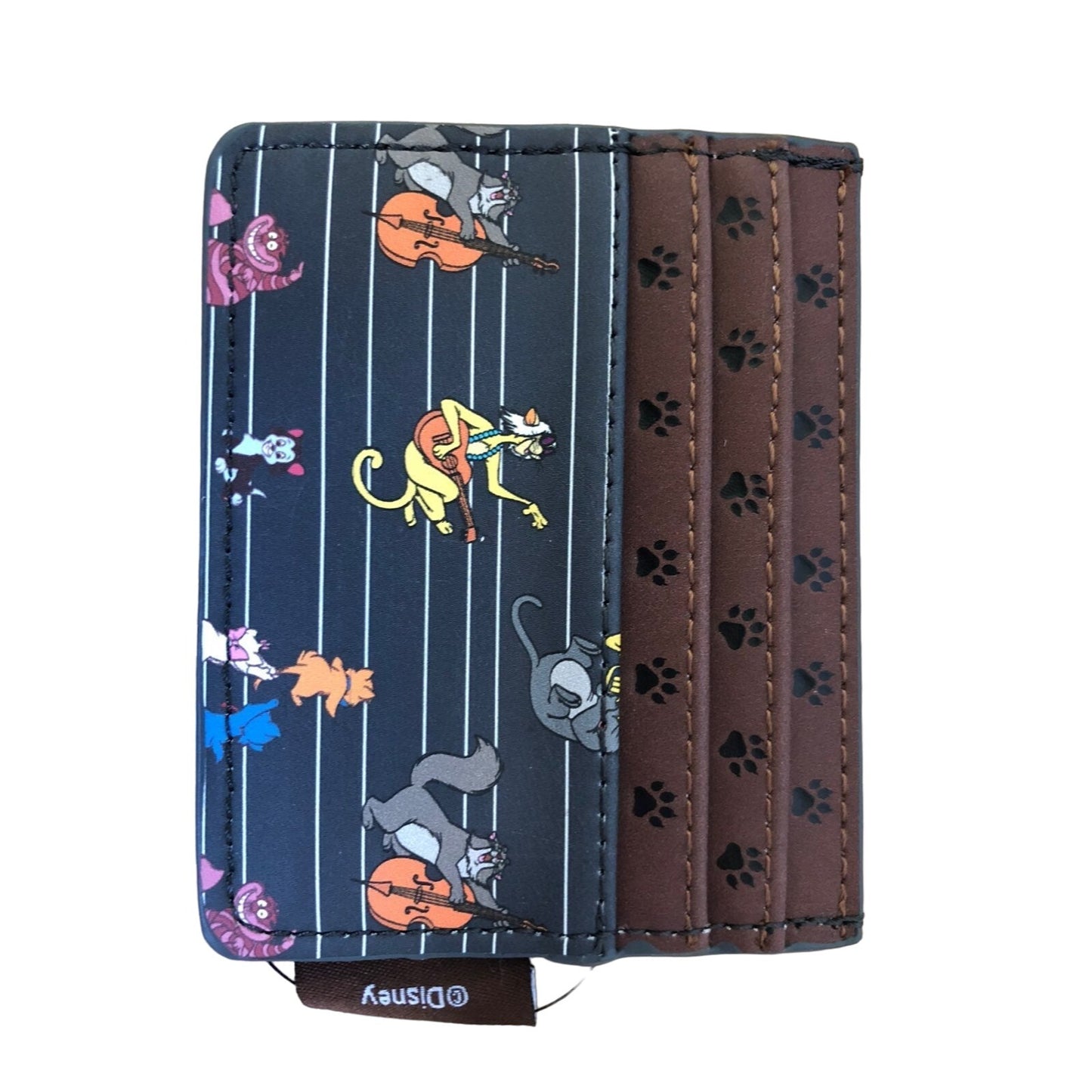 Disney Loungefly Cats Backpack and Cardholder