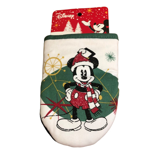 Mickey Mouse Christmas Oven Mitt Set of 2