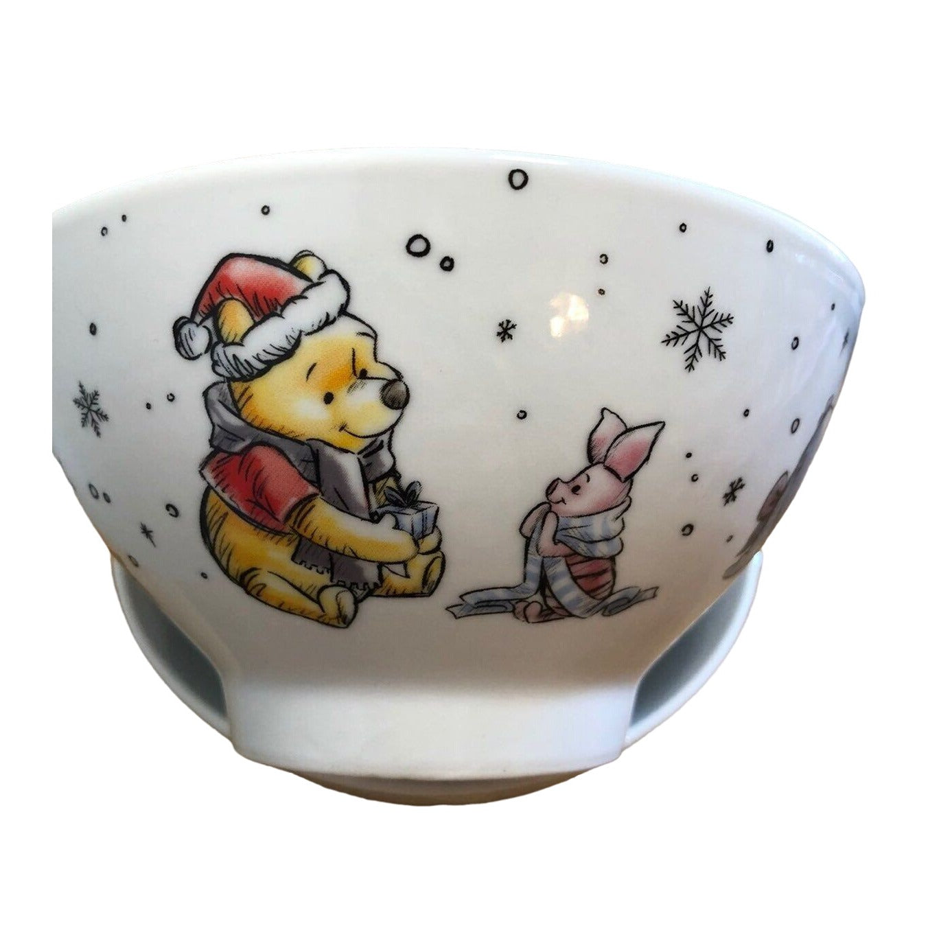 Disney Winnie the Pooh Christmas Bowls Set of 2