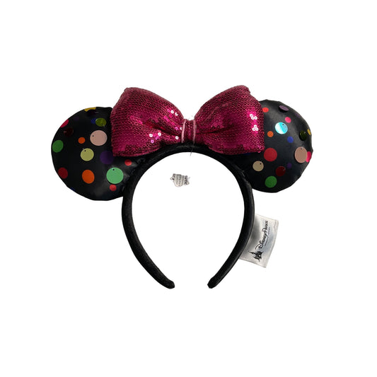 Disney Parks Minnie Mouse Colorful Poka Dot Ears