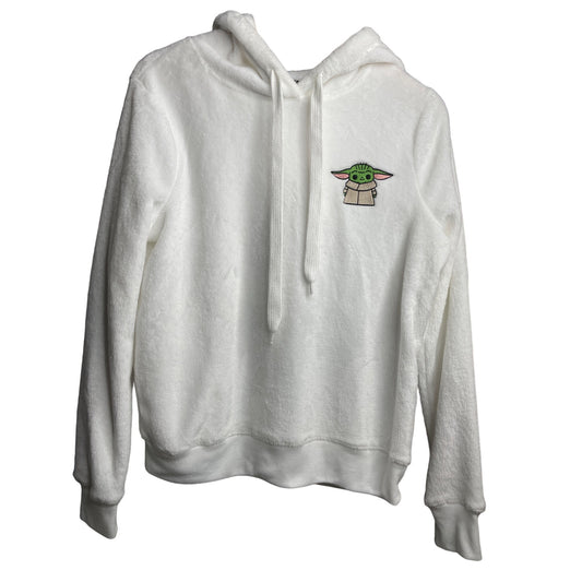 Star Wars Gogru Cropped Pull over Hooded Sweatshirt Women’s Medium